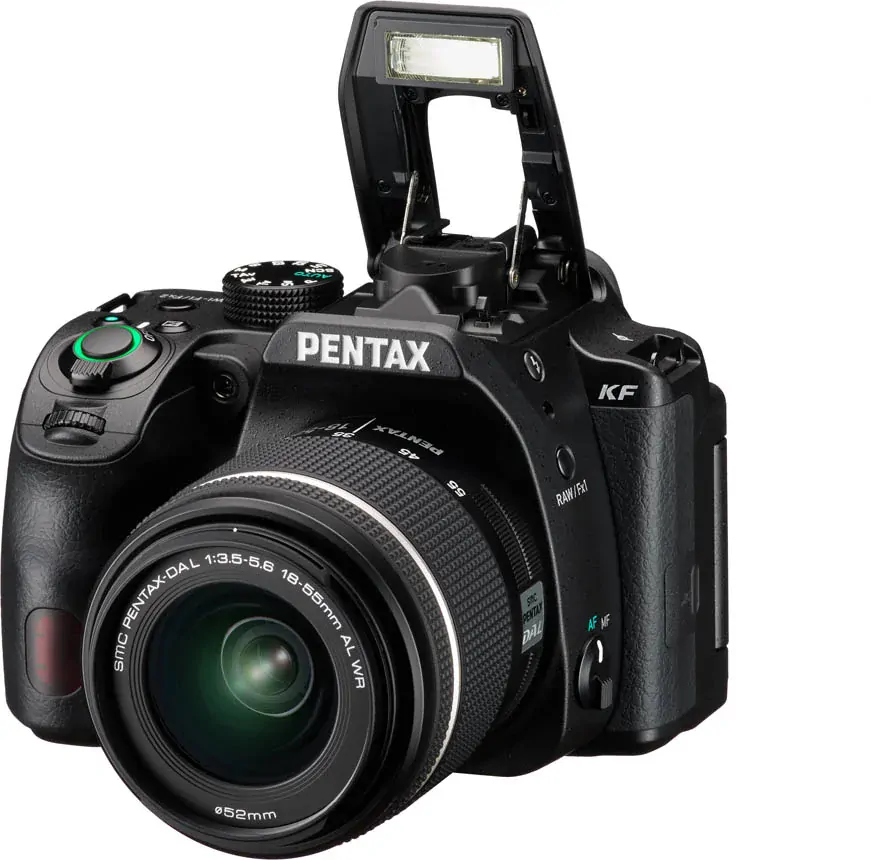 PENTAX KF černý + DA L 18-55 WR
