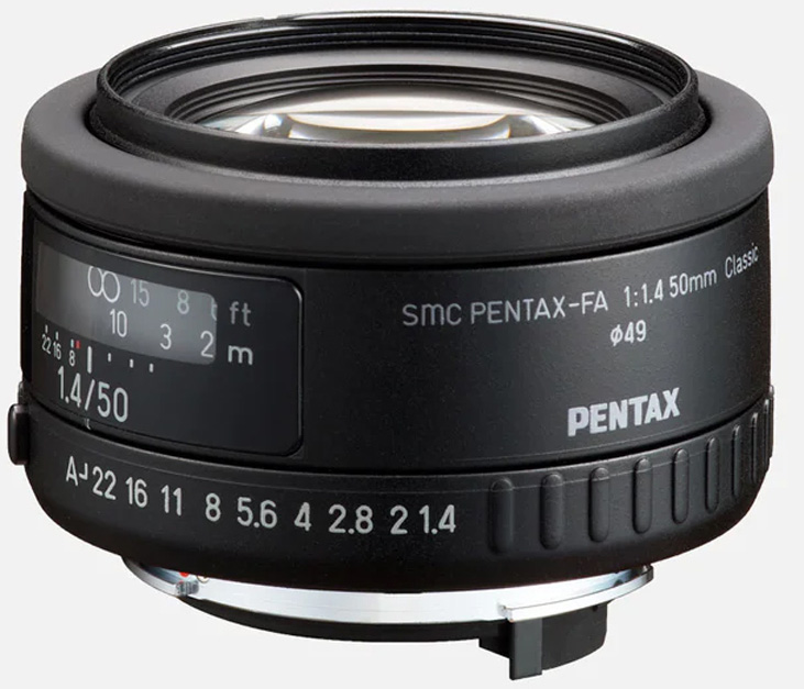 PENTAX SMC FA 50 mmf1,4 Classic