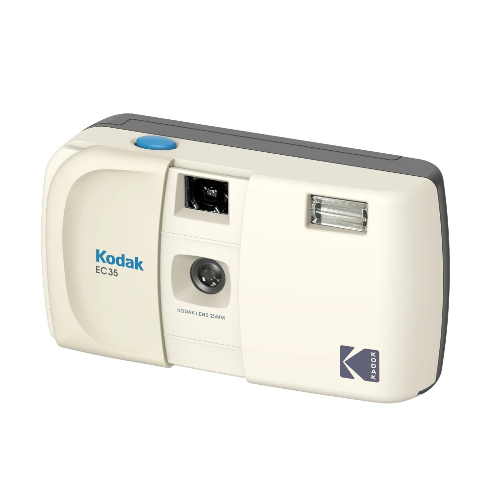 Kodak EC35 35mm Film Cam Vanilla White