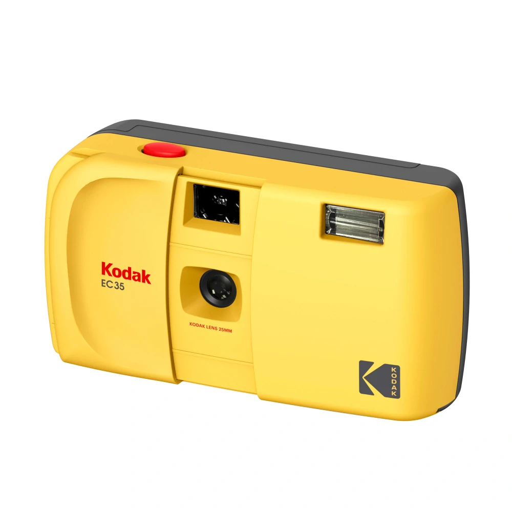 Kodak EC35 35mm Film Cam Butter Yellow