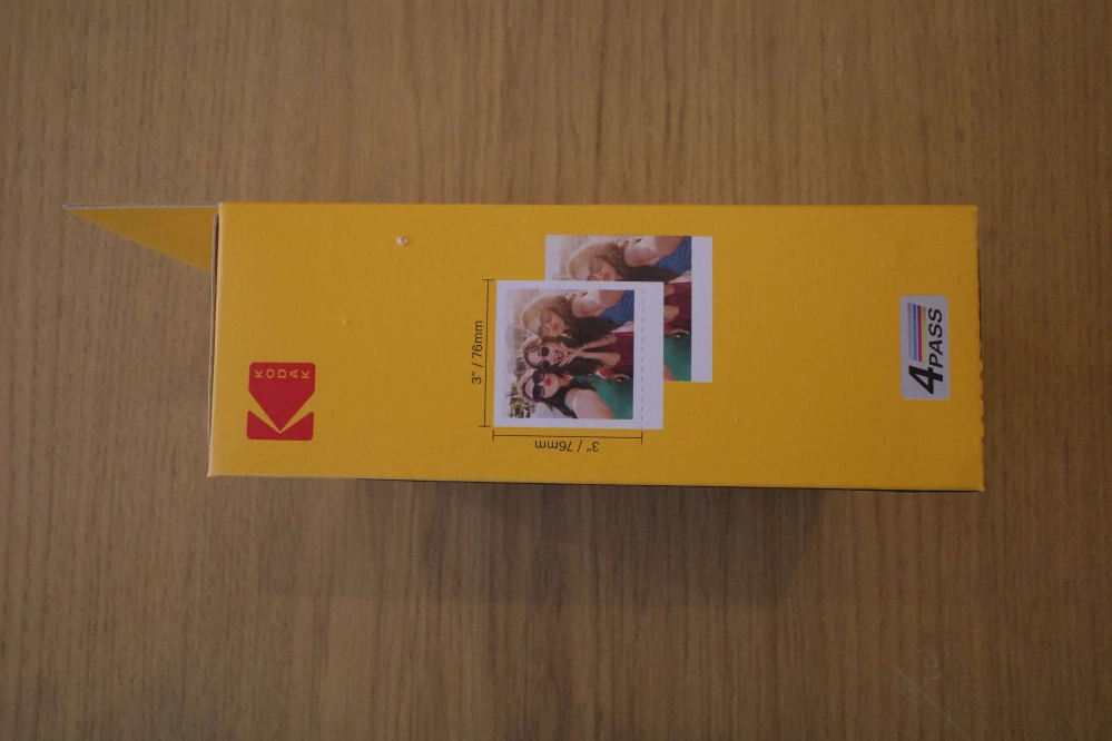 KODAK fotopapír pro Paper Mini3, MiniShot3 Retro 3' X 3"