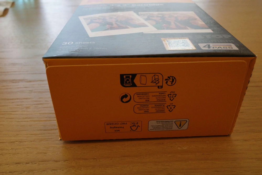 KODAK fotopapír pro Paper Mini3, MiniShot3 Retro 3' X 3"