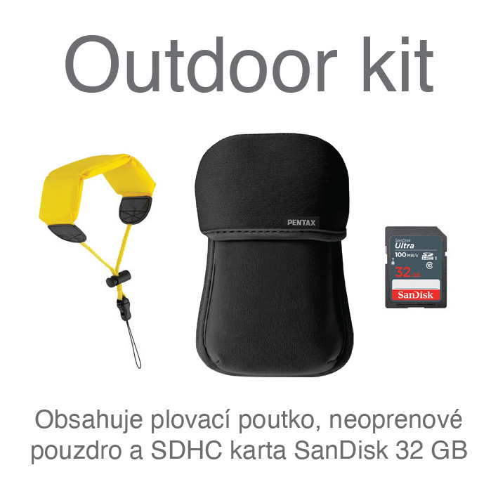 PENTAX WG-90 BLUE outdoor kit