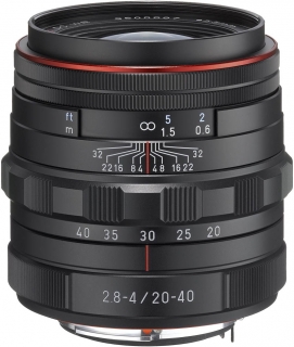 PENTAX HD DA 20-40mm f/2,8-4 ED Limited DC WR Black