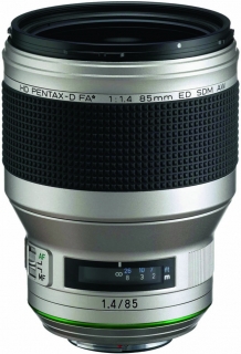 PENTAX HD D FA 85mm F1.4ED SDM AW Silver Edition